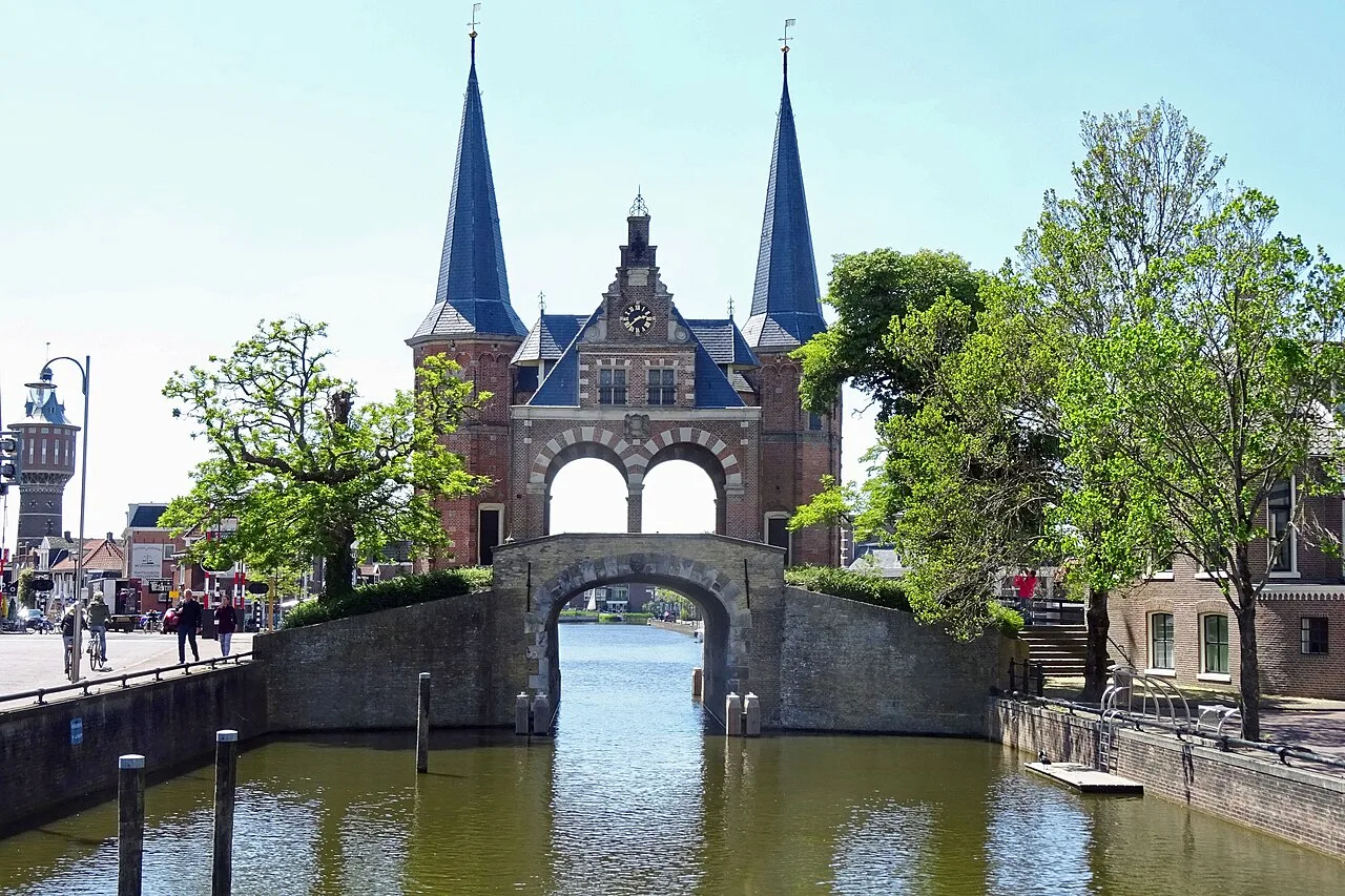 De Waterpoort in Sneek, Friesland