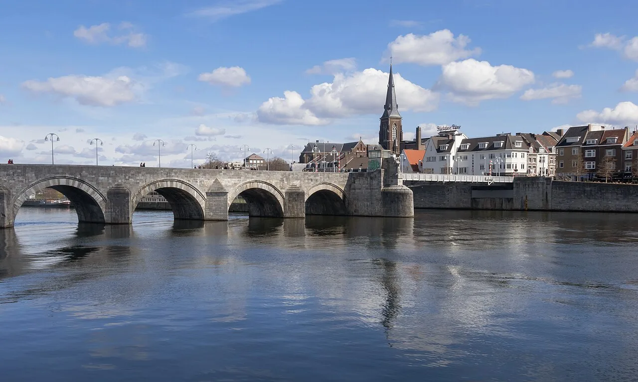 Sint Servaasbrug in Maastricht, Limburg