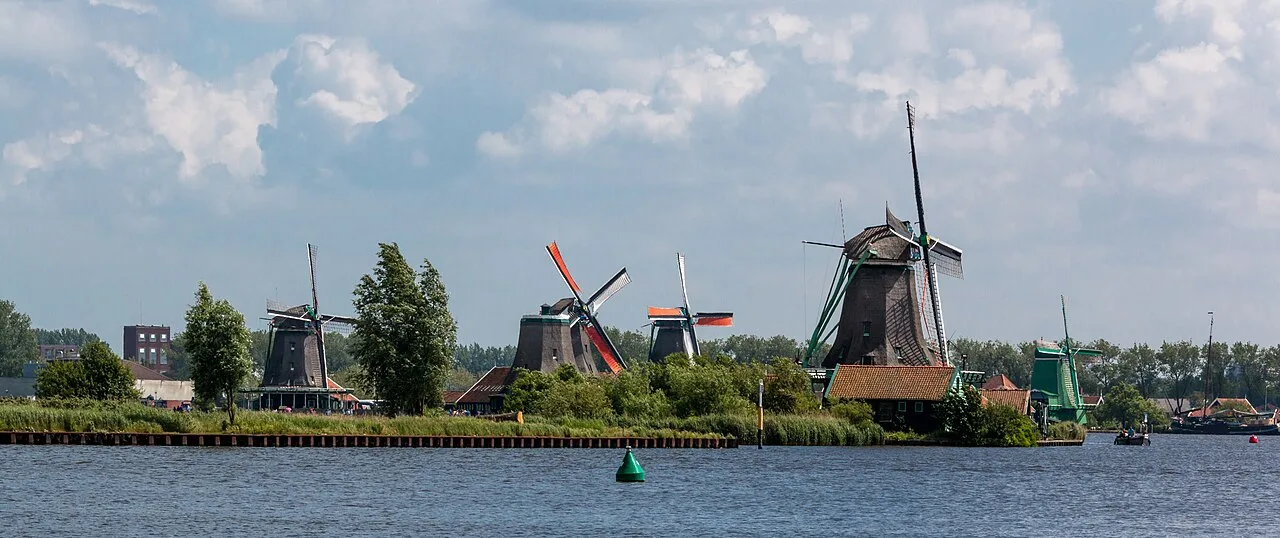 Molens aan de Zaanse Schans, Noord-Holland